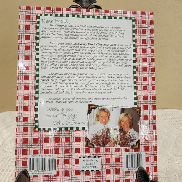 Gooseberry Patch Book 6 Christmas Crafts Baking Decor Ideas Holiday Gifting Bake - Picture 3 of 9